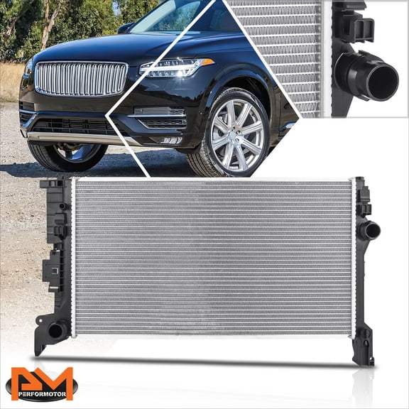 PM PERFORMOTOR for 16-21 Volvo Xc90 2.0L PHEV Turbo Factory Style Aluminum Radiator DPI-13699
