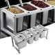 thumbnail image 3 of Soporte para lavabo de mermelada estante dispensador de condimentos telescópico anti abolladuras para tienda de té con leche ANGGREK  Otros, 3 of 8