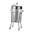thumbnail image 2 of Dispensador de jugo comercial de 8L con soporte versátil de acero inoxidable liviano y dispensador de bebidas acrílicas para buffet para buffet Soporte negro, 2 of 8