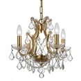 thumbnail image 1 of Filmore Mini-Chandelier Cristal Or 4 Spectres Lumineux, 1 of 4