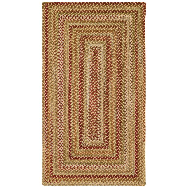Capel Rugs Manchester Concentric Rectangle Braided Rugs