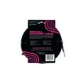 thumbnail image 2 of Ernie Ball Braided Instrument Cable, Straight/Angle, 25ft, Red/Black P06062, 2 of 2