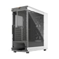 thumbnail image 3 of Fractal Design North Chalk White Chassis with Oak Front and Clear Tempered Glass Side Panel ATX Mid Tower Computer Case, 3 of 20