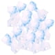 thumbnail image 1 of 100 Tarjetas de Exhibición de Collar, Soporte para Etiquetas Colgantes, Tarjetas de Exhibición de Joyería en Blanco con Rayas de Mármol, para Tobiller - Azul Sunnimix Tarjeta de exhibición de pendientes, 1 of 5