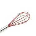 thumbnail image 2 of Cuisipro 8-Inch Silicone Egg Whisk, Red, 2 of 3