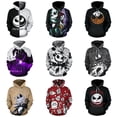 thumbnail image 4 of Pesadilla El Antes De Navidad Sally Jack Skellington 3D S-5XL Sudadera Con Capucha, 4 of 4