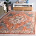 thumbnail image 2 of SAFAVIEH Journey Malandra Medallion Area Rug, Rust/Blue Ivory, 8'9" x 12', 2 of 12