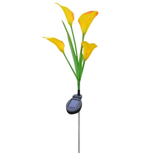 LCXmlly Waterproof Garden Lamp Auto On/Off Solar Garden Lights Waterproof Color Changing Light for Landscaping