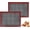 Black, 2PCS, variant on Perforated Baking Mat, 15.7"x11.8" Baking Sheets for Oven, Nonstick Bread Mat for Cookies, Macarons, Bread and Pastry