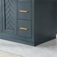 thumbnail image 2 of Gazsi 48" Single Bathroom Vanity Set in Charcoal Blue with Grain White Composite Stone Countertop without Mirror, 2 of 8