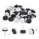 thumbnail image 1 of Uxcell 24-Pack Deslizadores de Muebles, Protectores de Pata de Silla de 0.7" para Pisos de Madera/Mesa/Silla/Pisos de Madera [Blanco], 1 of 1