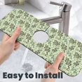 thumbnail image 6 of Kdxio Green Snake Pattern Non-Slip Diatom Mud Faucet Drain Pad,Self Absorbent Mat for Kitchen Sink for Variety Kitchen & Bathroom Countertops, 6 of 7