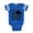 Royal Blue, variant on CafePress - FIN Peace Love Lhasa Apso - Cute Infant Baby Football Bodysuit