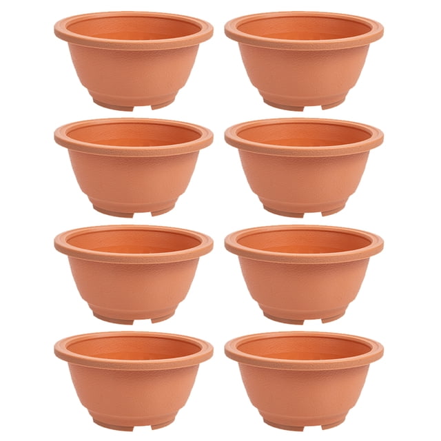 8 piezas de jardinería maceta de flores planta de jardín planta planta macetas macetas