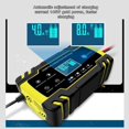 thumbnail image 4 of Noref Intelligent Battery Charger with Cooling Fan Automatic Identification LCD Digital Display 110-240V, 4 of 4