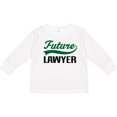 thumbnail image 3 of Inktastic Future Lawyer Boys or Girls Long Sleeve Toddler T-Shirt, 3 of 5