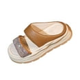 thumbnail image 3 of Women Sandals Fashion Outdoor Footwear Anti Slip House Slippers Lightweight 37, 3 of 9