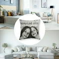 thumbnail image 5 of BANET Throw Pillow Cover Case I Because You are Pillow Covers Set of 2,Soft Decorative Throw Pillow Case for Living Room Bedroom Sofa Couch Cushion Covers 20x20in, 5 of 7