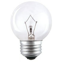 Westinghouse 25 watts G16.5 Globe Incandescent Bulb E26 (Medium) Warm White 2 pk