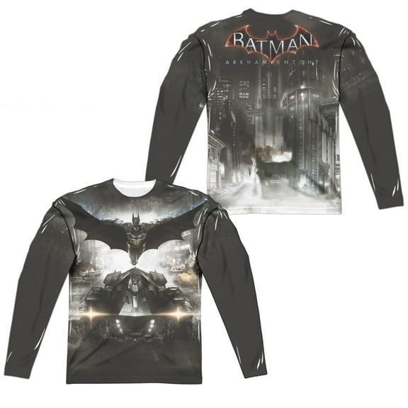 Batman Arkham Knight - Poster (Front/Back Print) - Regular Fit Long Sleeve Shirt - XX-Large