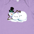 thumbnail image 4 of Inktastic Sassy Snowman in Top Hat Boys or Girls Baby Bodysuit, 4 of 5