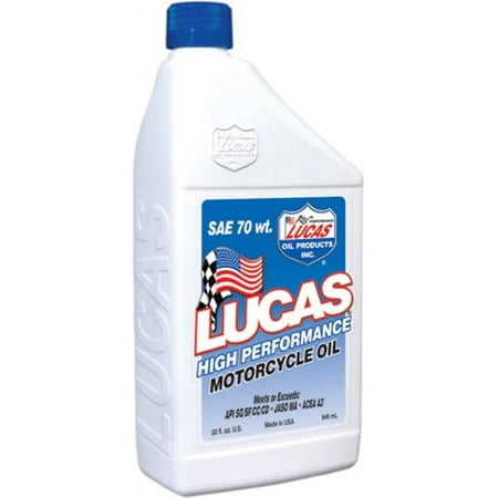 Lucas Oil Products Motorcycle Motor Oil