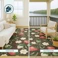 thumbnail image 4 of Addison Rugs Chantille Indoor/Outdoor Transitional Kitchen Chocolate Machine Washable Rectangle Rug, 10' x 14', 4 of 8