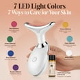 thumbnail image 2 of REJODA-Red Light 7 in 1 LED Face and Neck Massager - Beauty Wand with Gentle Warmth & Vibration for a Relaxing Skincare Routine, Includes Face Oil & Type-C Charging, 2 of 4