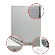 GOF 6 Quantities Orders Orders 24w x 72h Office Single Partition Custom Built Workstation Wall Office Divider