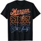 thumbnail image 1 of Camiseta Estilo Retro Vintage Morgan Back to State University para Mujer, 1 of 5