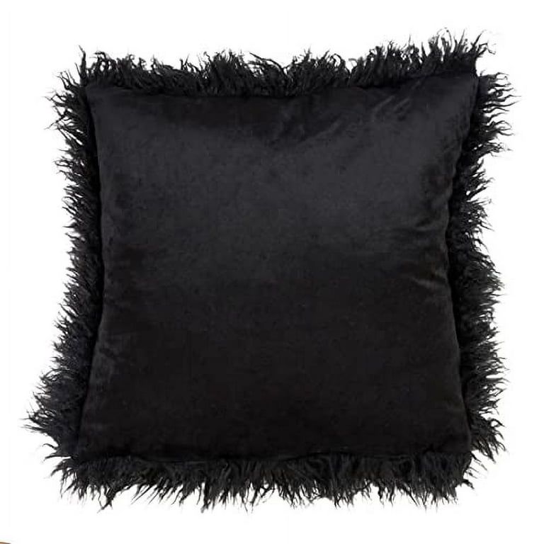 Black mongolian pillow discount