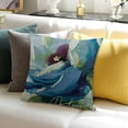 thumbnail image 3 of SHANXI Throw Pillow Covers Retro Flowers Vintage Print Cushion Cover Soft Pillow Cases for Home Sofa Bed Chair Car Office Decorative 12x12in, 3 of 5