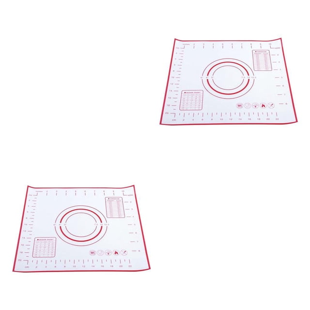 Alfombrilla rodante antiadherente de grado alimenticio Advancent accesorio de cocina rojo negro 60x40cm 40x30cm 26x29cm