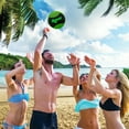 thumbnail image 4 of Aqua-Leisure G'ripped 3-D Air-Mesh Fabric Volleyball, Green, 4 of 9