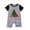 Style 2, variant on Family Christmas Pajamas Matching Sets Graphic Short Sleeve Tee Plaid Shorts Pjs Soft Holiday Loungewear