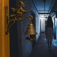 thumbnail image 4 of PALIFEUR Vintage Witch Doorbell, Halloween Decoration Doorbell, Wall Mounted Witch Bells with Broom, Witch Bells for Front Door Protection, Witchcraft Home Decor Supplies, 7.87 x 4.72 Inch, 4 of 5