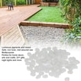 thumbnail image 5 of Outdoor Luminous Stones Colorful Fluorescent Luminous Pebbles for Dark Garden Courtyard Walkway Garden Trails 100 / Bag White, 5 of 5