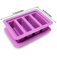 thumbnail image 2 of Butter Mold Silicone Kitchen Butter Maker Tray Non-stick Chocolate Cream Mould with Lid  Green, 2 of 9