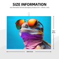 thumbnail image 2 of Balery Lizard With Sunglasses Colorful Alfombrilla de Secado para Cocina, 18x24 Pulgadas, Súper Absorbente para Platos y Encimeras, 2 of 7