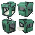 thumbnail image 5 of EliteField 3-Door Folding Soft Dog Crate with Carrying Bag and Fleece Bed (2 Year Warranty), Indoor & Outdoor Pet Home, 5 of 6