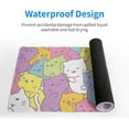 thumbnail image 5 of Kawaii Cats Gaming Mouse Pad, Extended Large Mouse Mat Desk Pad, Big Computer Keyboard Desk Pad, Stitched Edges Mousepad, 3mm Thick Long Non-Slip Rubber Base Mice Pad, 31.5 X 11.8 Inch1, 5 of 6