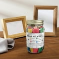 Bible Verses Jar Bible Verses for Emotions and Feelings in Glass Jar Plastic Jar, Color Coded