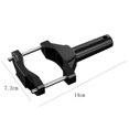 thumbnail image 3 of nipocaio Motorcycle Spotlight Modding Fixed Bracket Shock Absorber Front Fork Clamp Off-Road Motorcycle Lights Extended Adjustable Rod Holder 14*7.2cm, 3 of 4