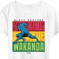 thumbnail image 3 of Marvel Black Panther - King Of Wakanda - Women's Short Sleeve Graphic T-Shirt, 3 of 5