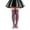 stag126-Green, variant on BRICH Girls Striped over Knee Socks Kids Long Thigh High Stockings for Parties Halloween White One Size