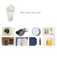 thumbnail image 5 of Kit para colgar cuadros, colgadores de pared sin daños para marcos de fotos, 68 clavos de pared invisibles para pared de hormigón (mezcla), 5 of 5