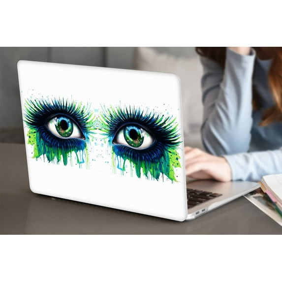 KSK KAISHEK Plastic Hard Protective Shell Case Cover Only for 2022.0 Released MacBook Air 13.6" Touch ID + Black Keyboard Cover Model: A2681 Colorful B 137