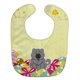 thumbnail image 1 of Babero de bebé Caroline's Treasures Chow Chow Azul Grande 10 x 13 pulgadas, 1 of 1