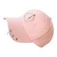 thumbnail image 1 of Transemion Y2K Inspired Baseball Cap For Unique Fashion Statement Adjustable Belt Quick-drying Ring Baseball Pink 1Set, 1 of 6