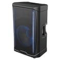thumbnail image 2 of Gemini GD-L215PRO 15" 1300W Professional PA Speaker with Bluetooth and LED Party Lighting 2-Pack with Stands & Cables Package, 2 of 9